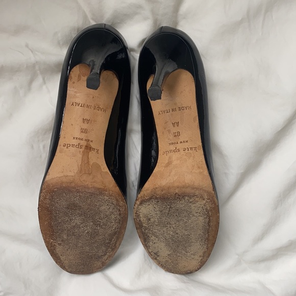 Kate Spade Black Patent Pumps - Picture 4 of 4